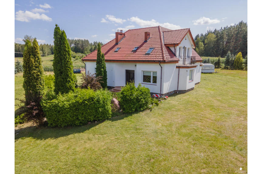 olsztyński, Purda, Groszkowo, Dom + 1,4 ha ziemi przy lesie.